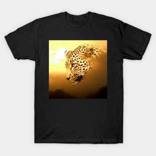 Leopard portrait T-Shirt